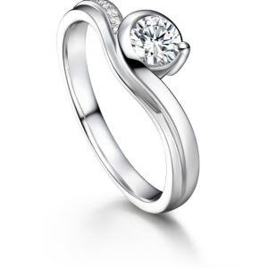 18K Gold Diamand Ring