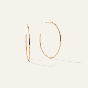 Hammered big Hoops(3473)