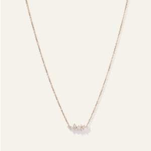 14K Gold Diamond Scatter Necklace (5271)