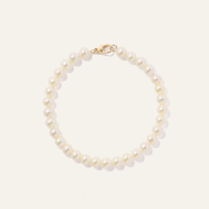 14k Gold Freshwater Pearl Bracelet(6148)